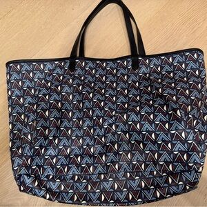 Stella & Dot Geometric Pattern Tote Bag